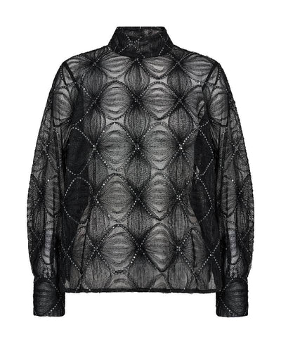 Levete Room LR-Opaya 1 Blouse - L999C Black Combi