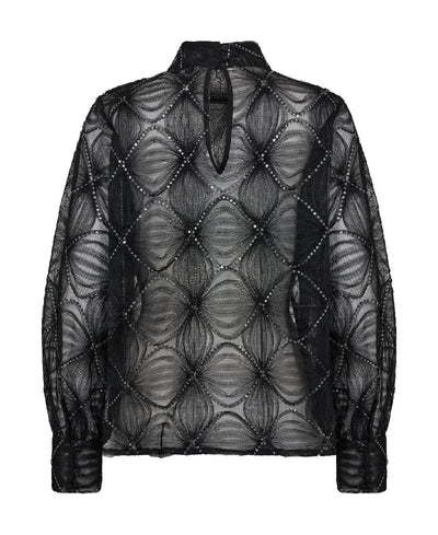 Levete Room LR-Opaya 1 Blouse - L999C Black Combi