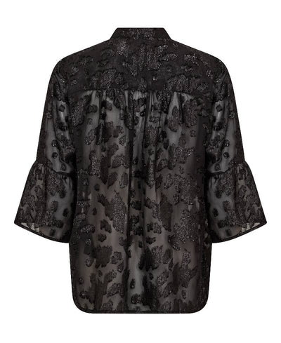 Levete Room LR- Orion 2 Blouse - L999 Black