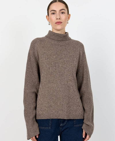 Levete Room LR-Ossy 1  Knit - L9865 Walnut melange