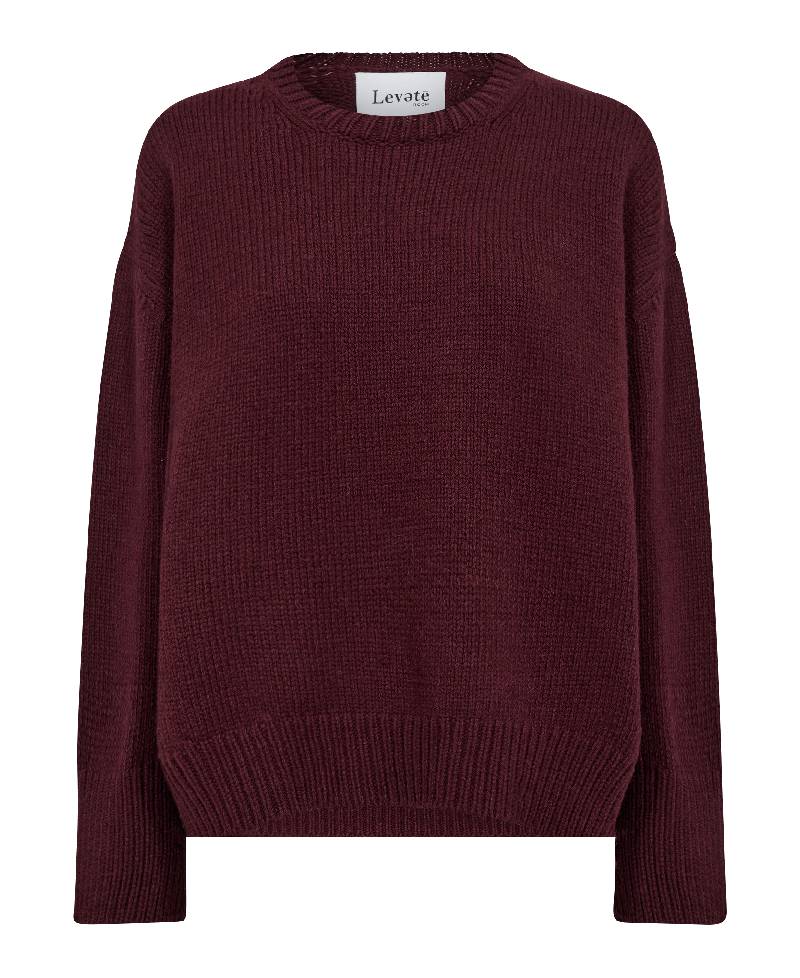 Levete Room LR-Perle 1 Knit - L418 Fudge