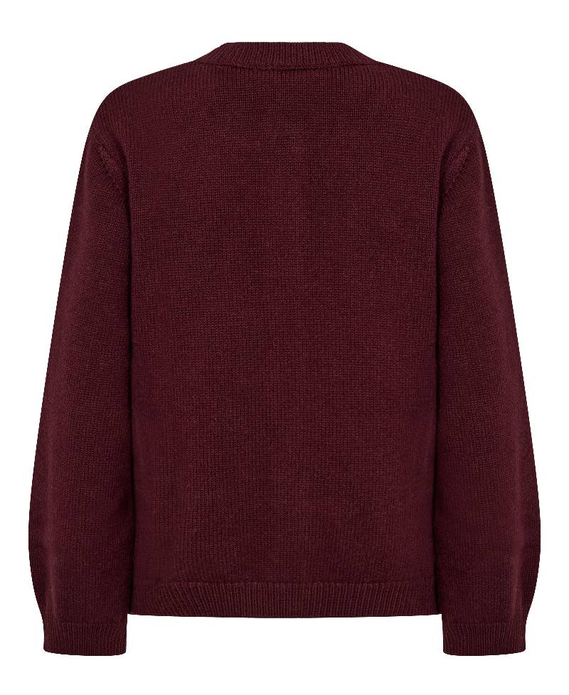 Levete Room Perle 9 Cardigan - L418 Fudge