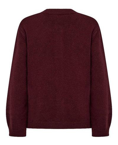 Levete Room Perle 9 Cardigan - L418 Fudge