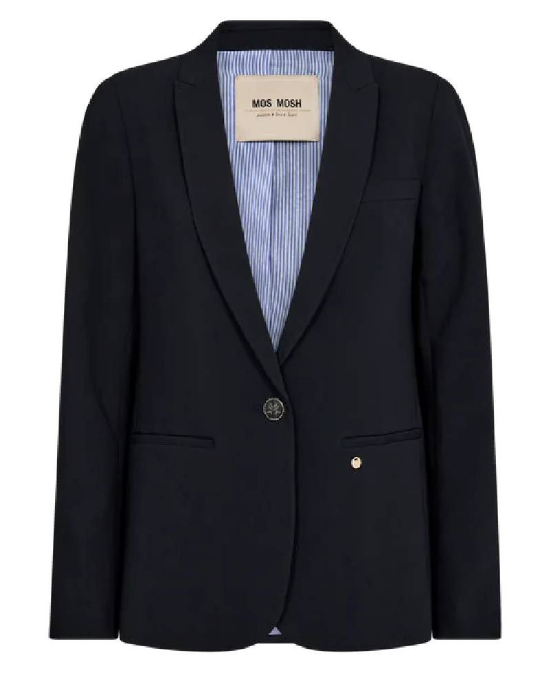 Mos Mosh MMAnine Lea Blazer - Salute Navy