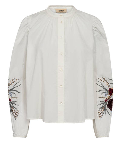 Mos Mosh MMMysa Popli Shirt - Ecru