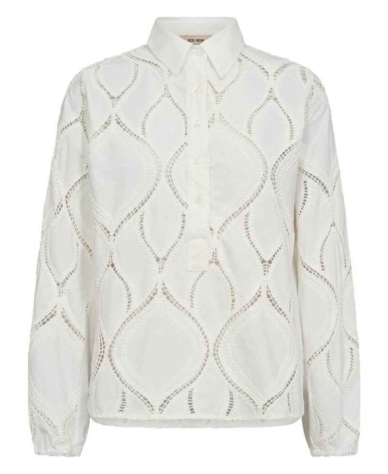 Mos Mosh MMNolin Caminno Shirt - Ecru