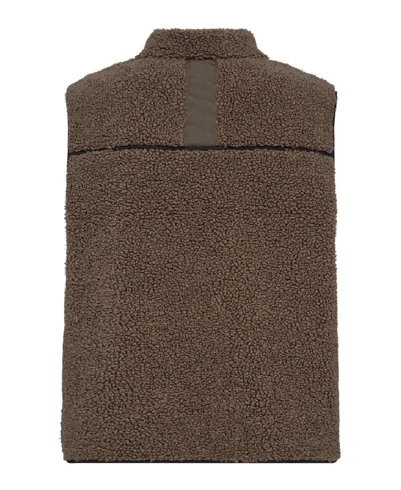 Mos Mosh MMRowe Teddy Waistcoat - 158 Falcon