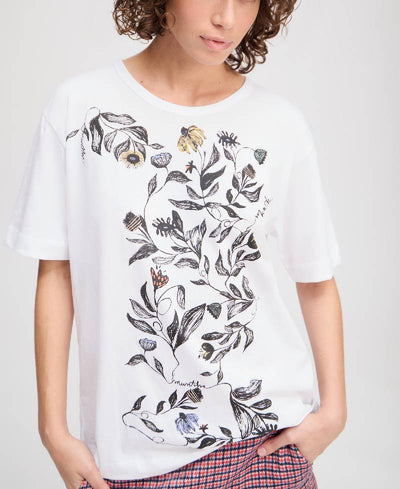 Munthe Lagga T-shirt - White