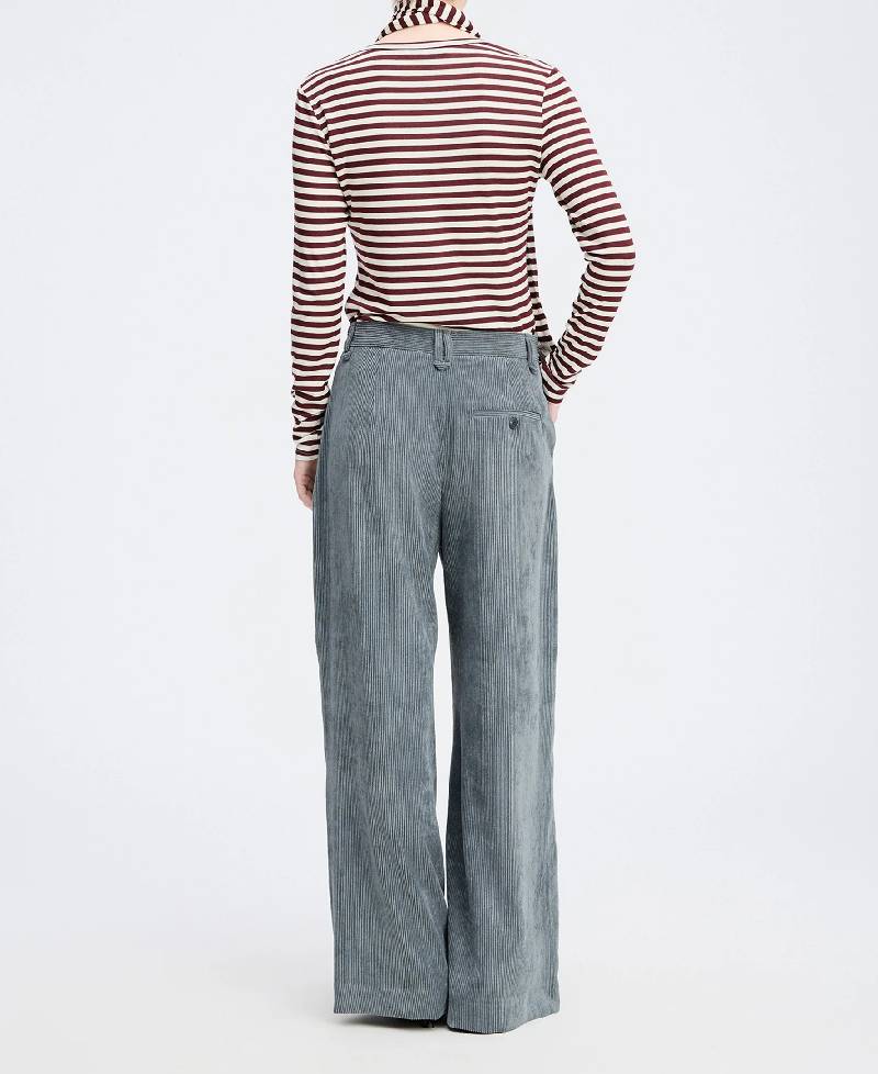 Munthe Lelouis Bukser - Charcoal