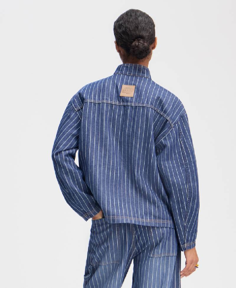 Munthe Luxa Denim Shirt - Indigo