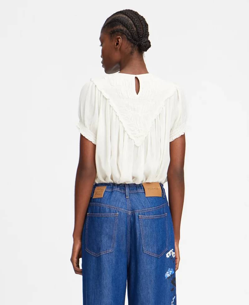 Munthe Perilla Blouse - Ivory