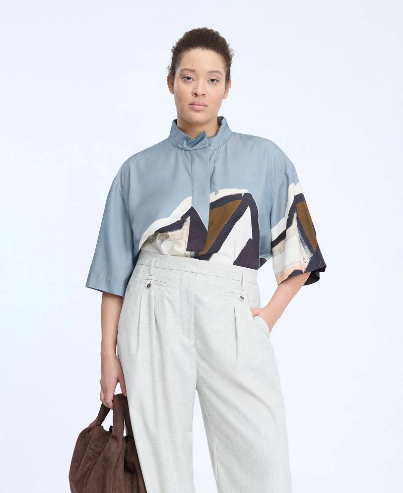 Munthe Roger Grey Skjorte