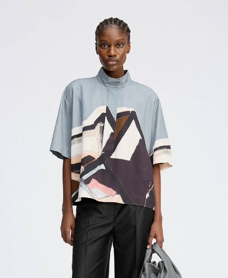 Munthe Roger Grey Skjorte