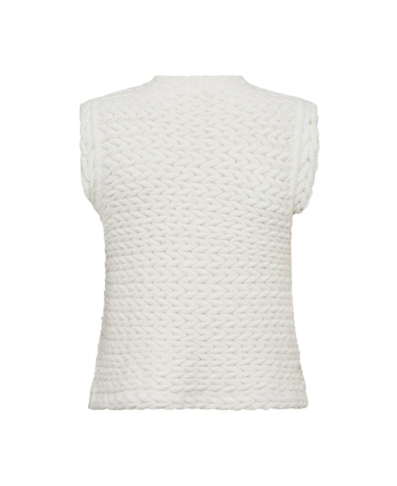 Co Couture MillyCC Knit Vest - 11 Off White