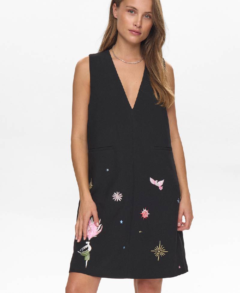 Nümph Nualmut Dress - 0000 Caviar