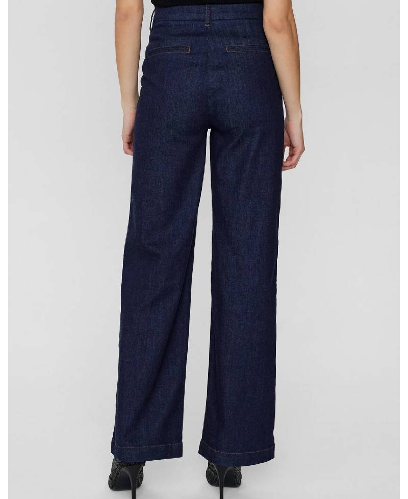 Nümph Nuamber Pants - Dark Blue Denim