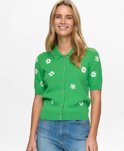 Nümph Numargitta Cardigan - 5042 Vibrant Green