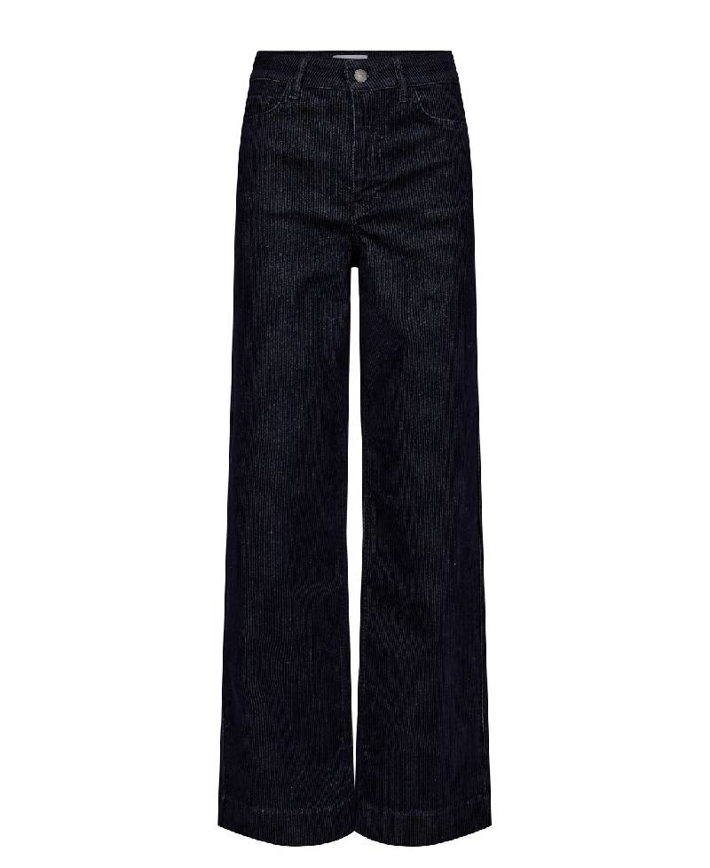 Nümph Nuparis Flock Glam Long Jeans - 3012 Dark Blue