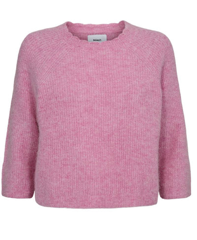 Nümph Nuriette Selma Rib Pullover - 2535 Lilac Sachet