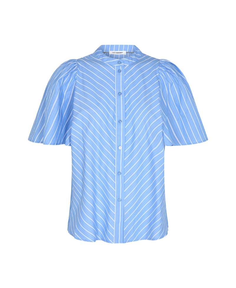 Co Couture MalouCC Stripe Flow Shirt - New Blue