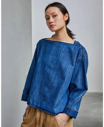 La Rouge Karla Denim Blouse