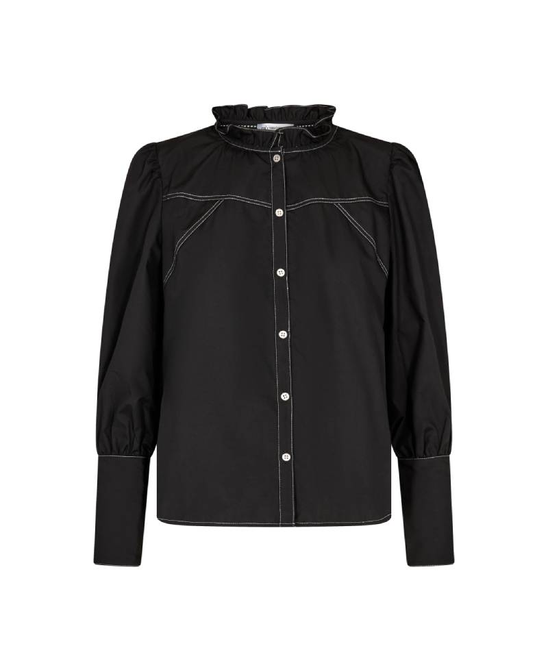 Co'Couture Bonnie-Stitch-Shirt-Black
