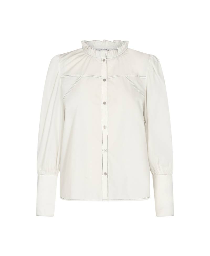 Co'Couture Bonnie-Stitch-Shirt- White
