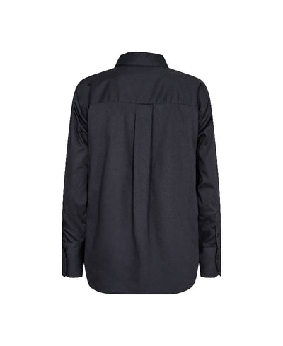 Levete Room Lr-Isla Solid 7 Shirt - L200 - DARK NAVY