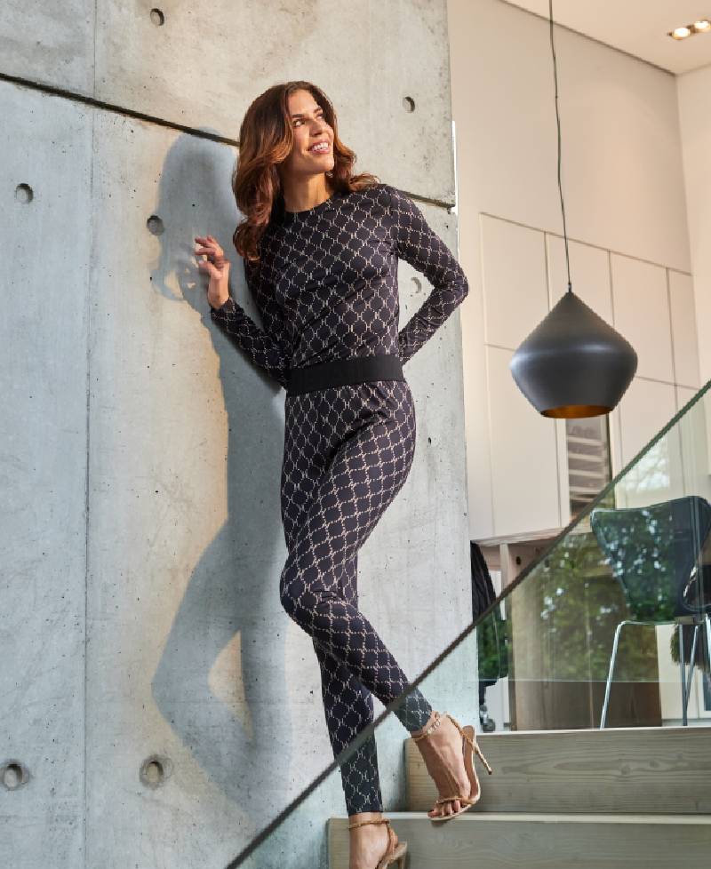 Hype The Detail Printet Legging 3-200-21-32 Black