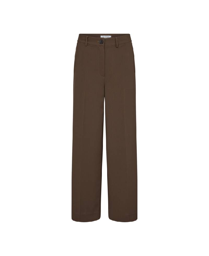 Co'Couture Cadeaucc Wide Pant - Mud Brown