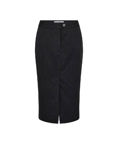 Co'Couture IdaCC Pencil Skirt -140 Dark Grey