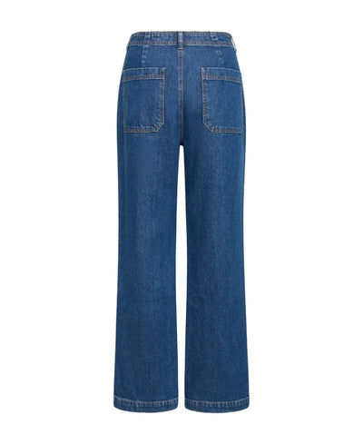 LA RŌUGE Lily Denim Pants - Blue