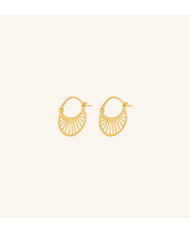 Pernille Corydon Small Daylight Earrings e-472-gp