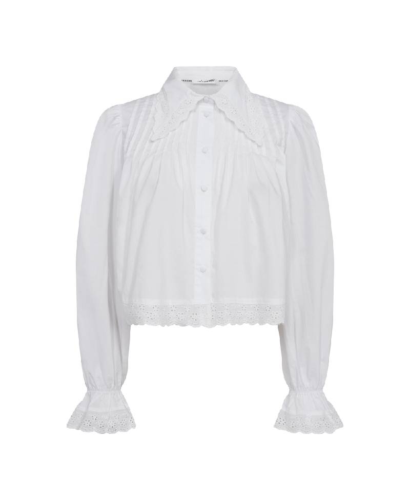 Co'Couture PrimaCC Anglaise Shirt - White