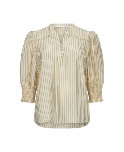 Co'Couture SamiCC Stripe Shirt - Pale Yellow