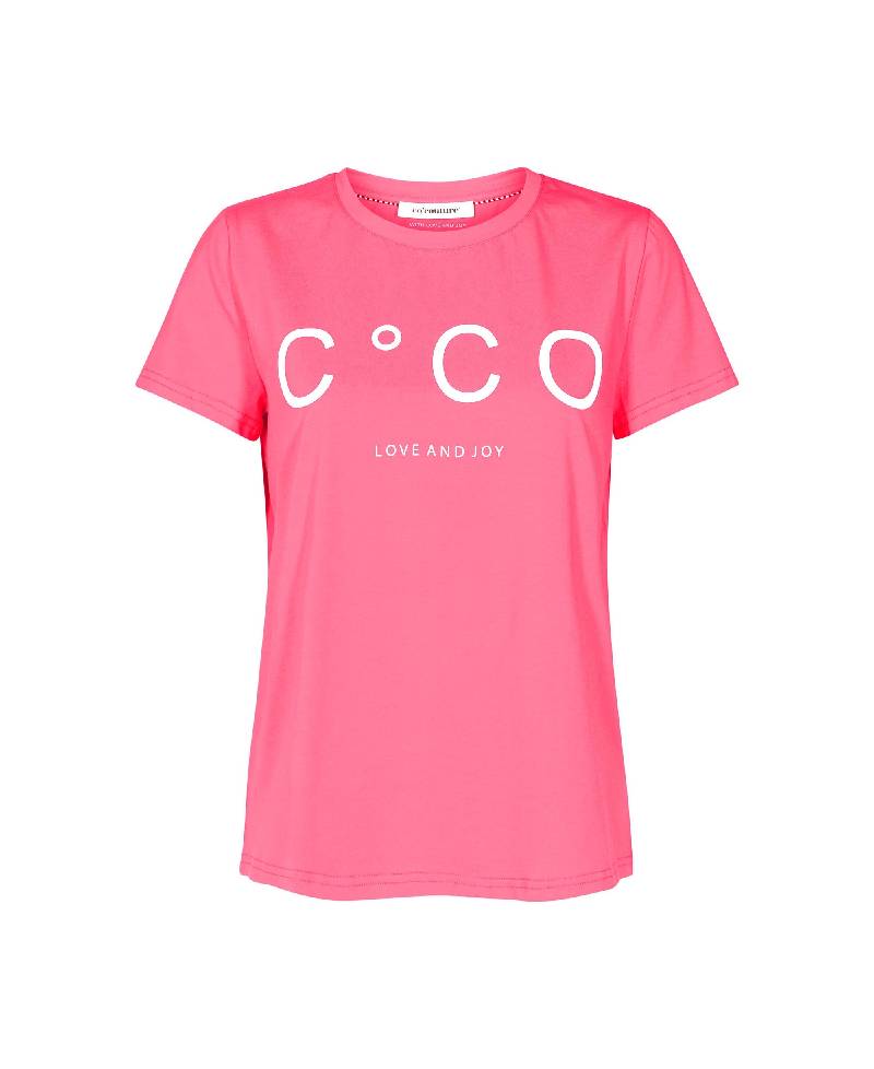 Co Couture CocoCC Signature Tee - 330 Pink