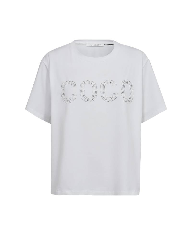 Co Couture CocoCC Stone Tee - 4000 White