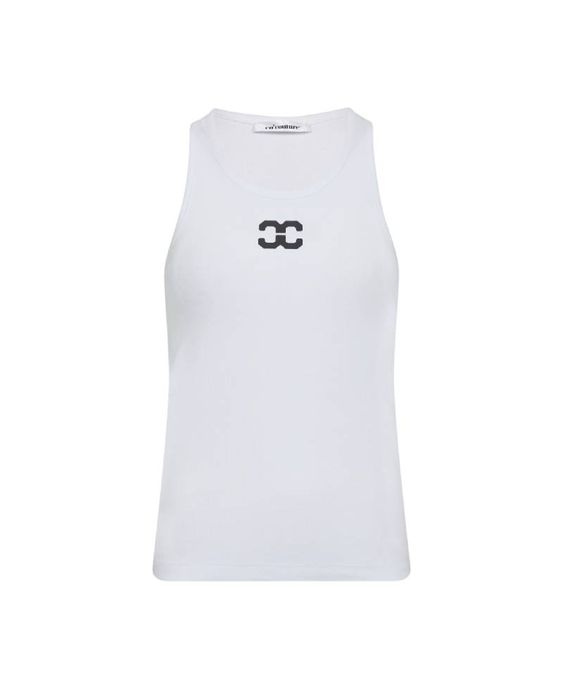 Co'Couture SaharaCC Tank Top - White