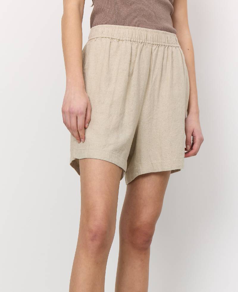 Levete Room LR-Naja 8 Shorts - L9195 Island Fossil Melange