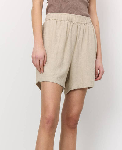 Levete Room LR-Naja 8 Shorts - L9195 Island Fossil Melange