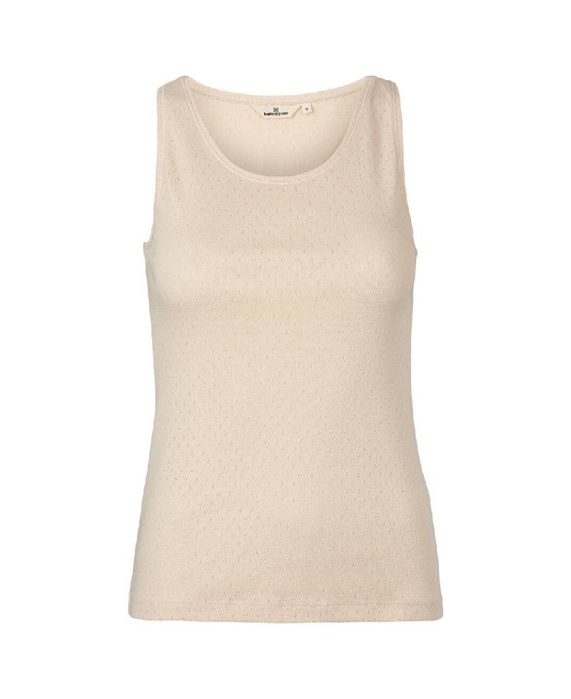 Basic Apparel Arense Tank Gots-Sand Dollar