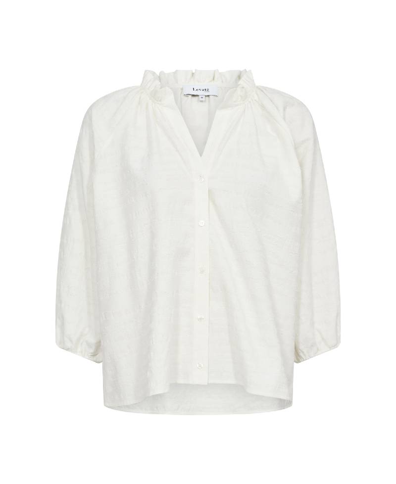 Levete Room LR-Haiden Shirt - L101 Star White