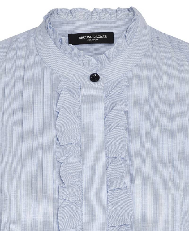 Bruuns Bazaar  ArgeratumBBIggi shirt - Kentucky Blue stripe