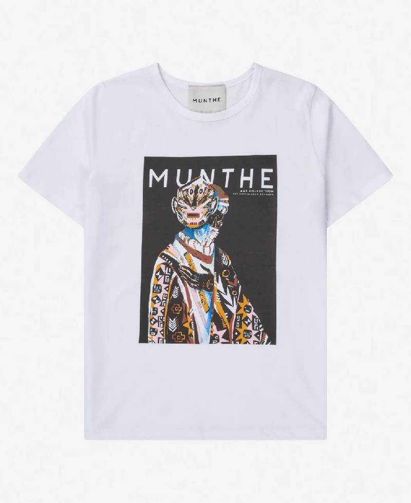 Munthe Toria T-Shirt-White