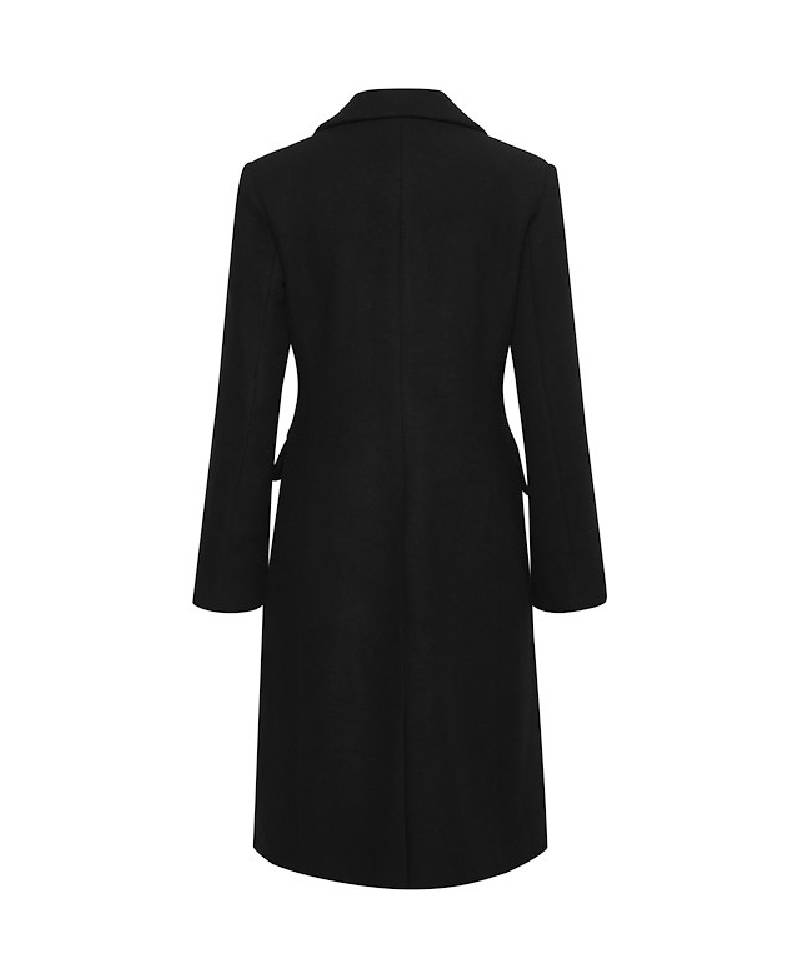 InWear ThoraIW Lapel Coat - Black