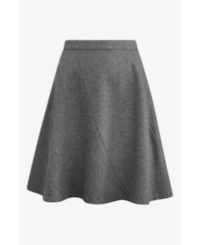 Six Ames Raya Skirt - Dark Grey Melange