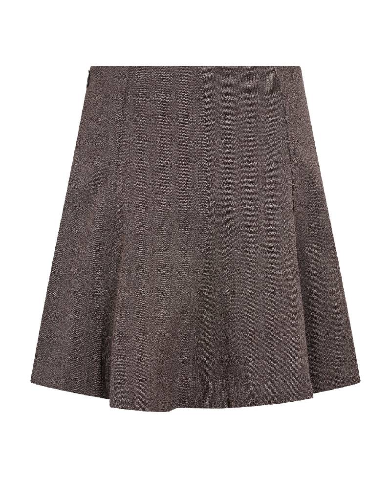 Levete Room LR-Obassie Skirt 2 - L876 Hazelnut