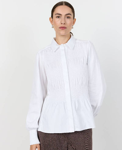 Levete Room Isla Solid 117 Shirt - L100 White