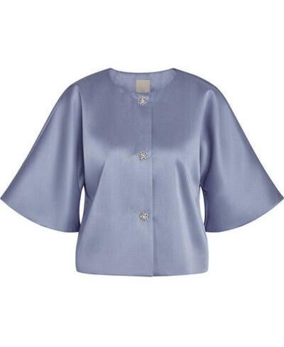 PBO Maison Blouse - Blue Stone