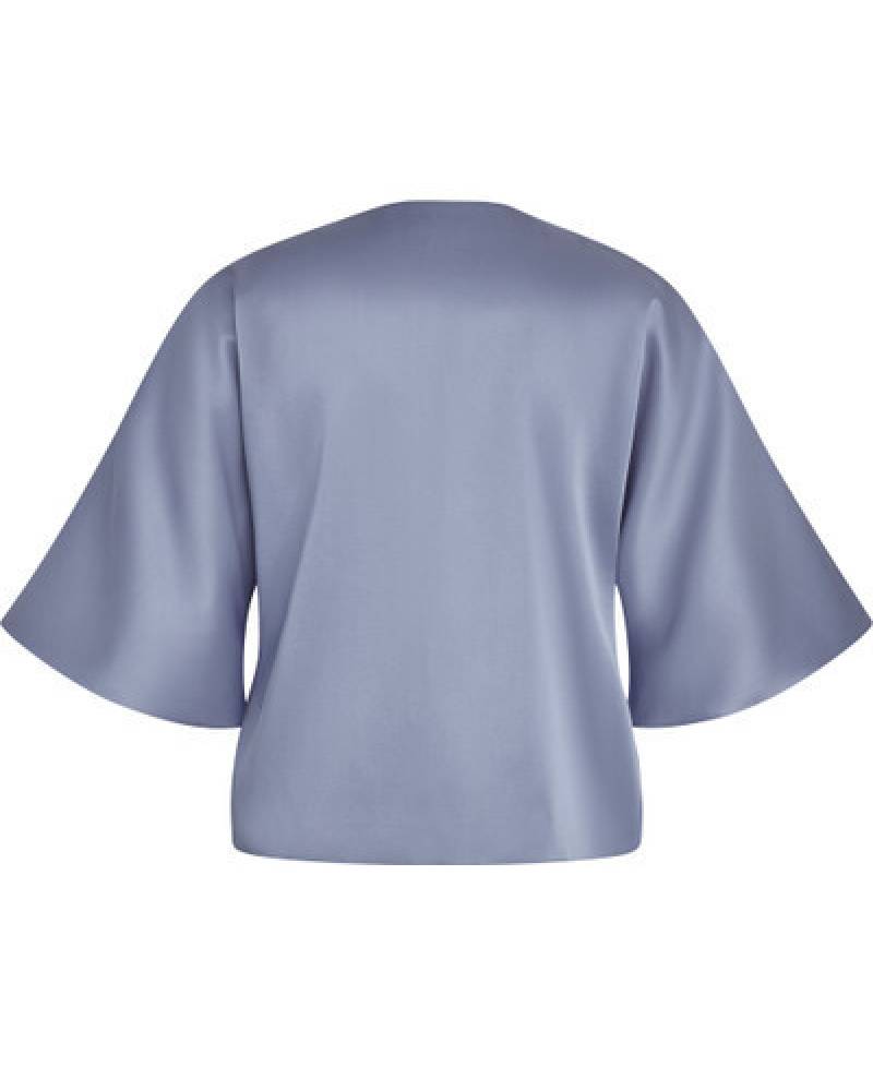 PBO Maison Blouse - Blue Stone